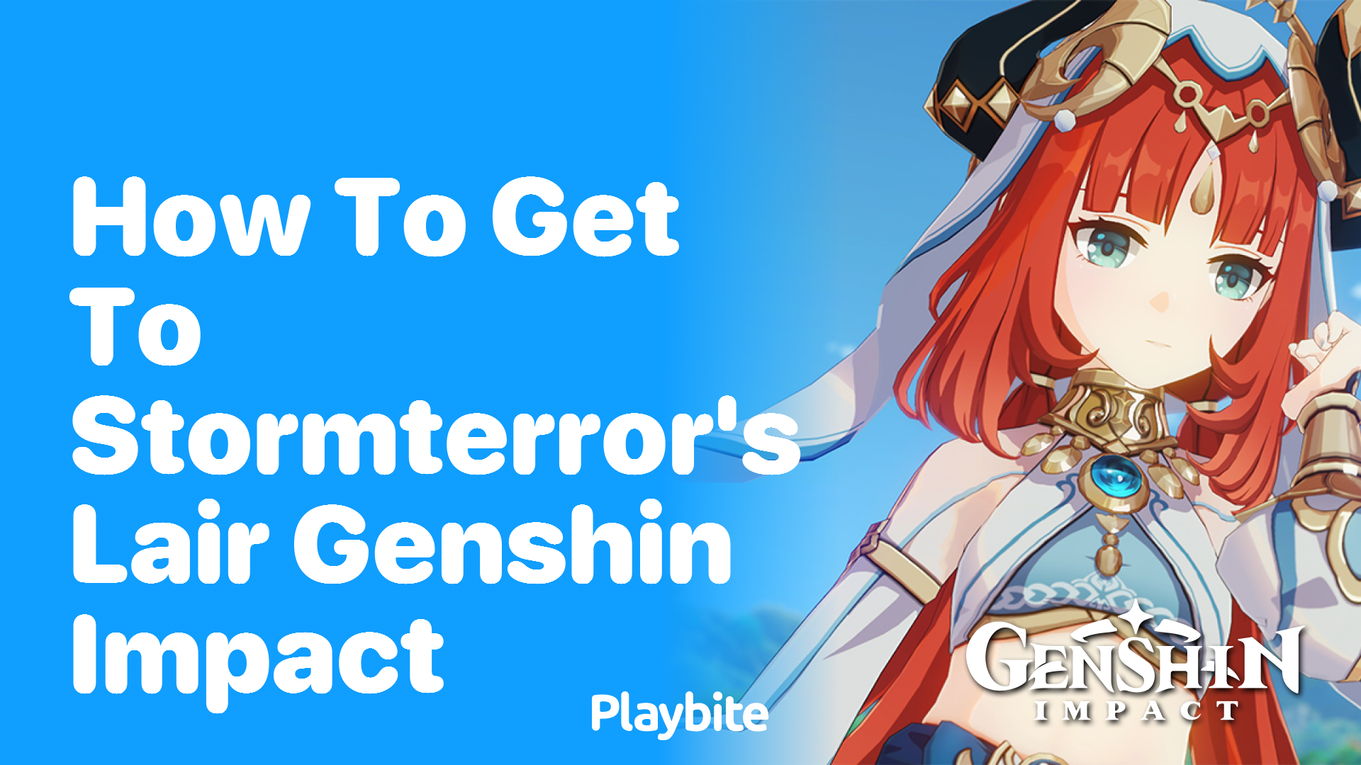 How to Get to Stormterror's Lair in Genshin Impact Playbite