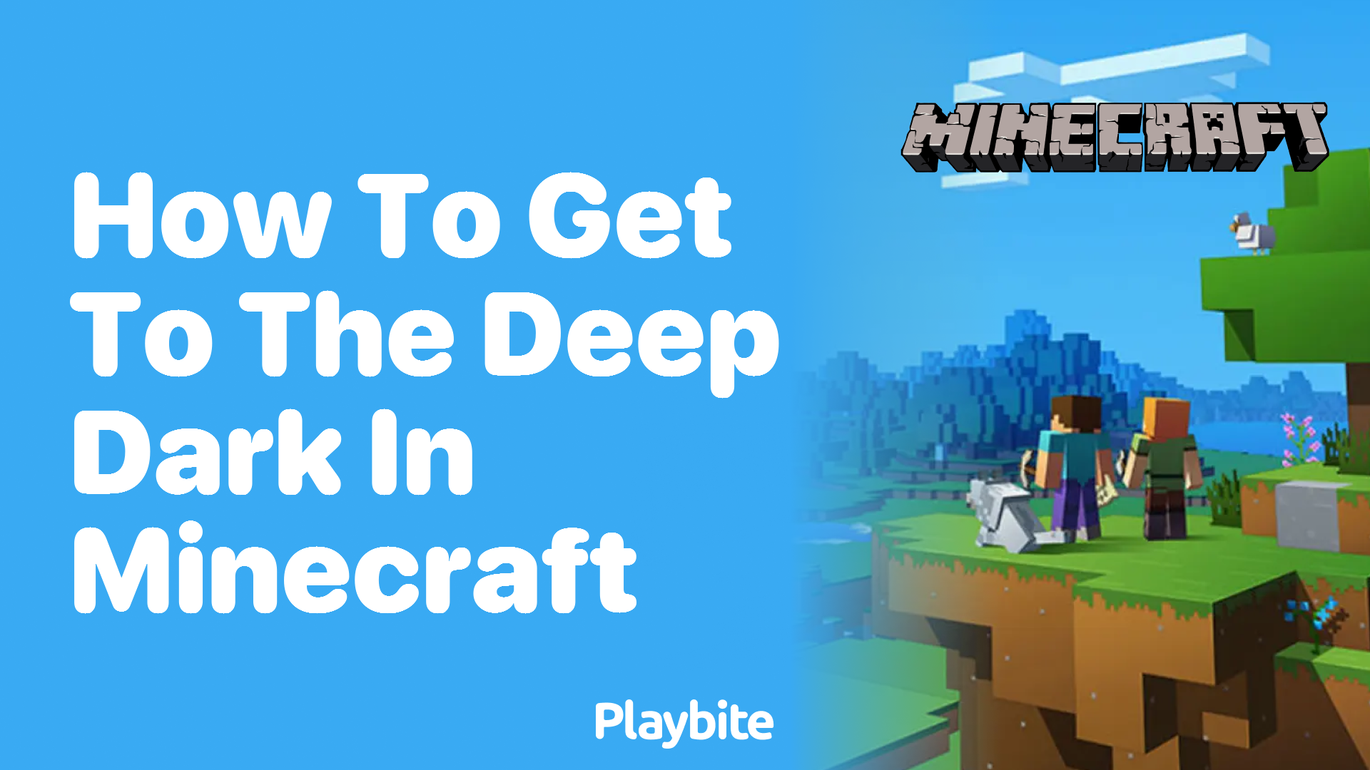 How to Get to the Deep Dark in Minecraft