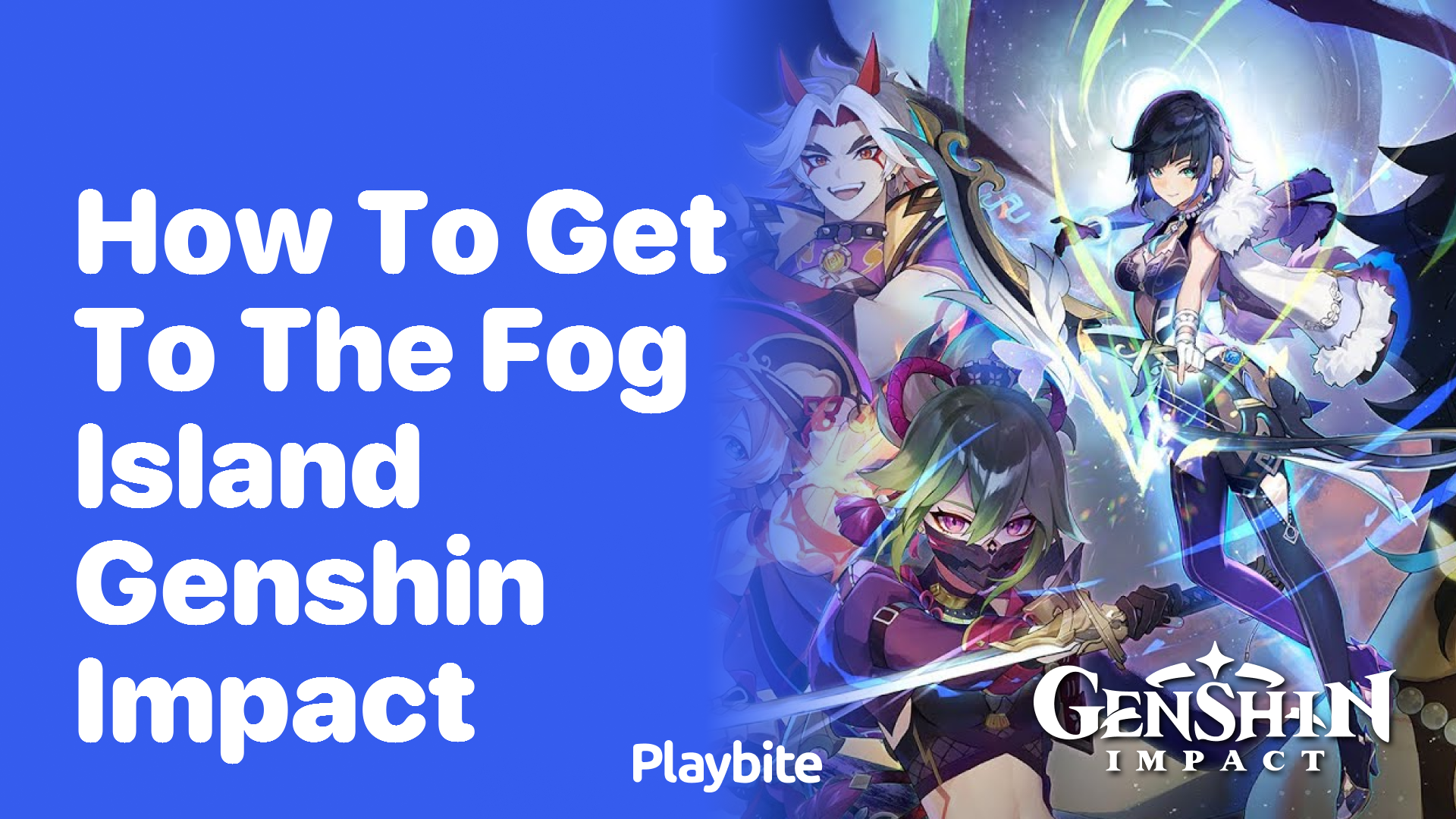 How to Get to the Fog Island in Genshin Impact