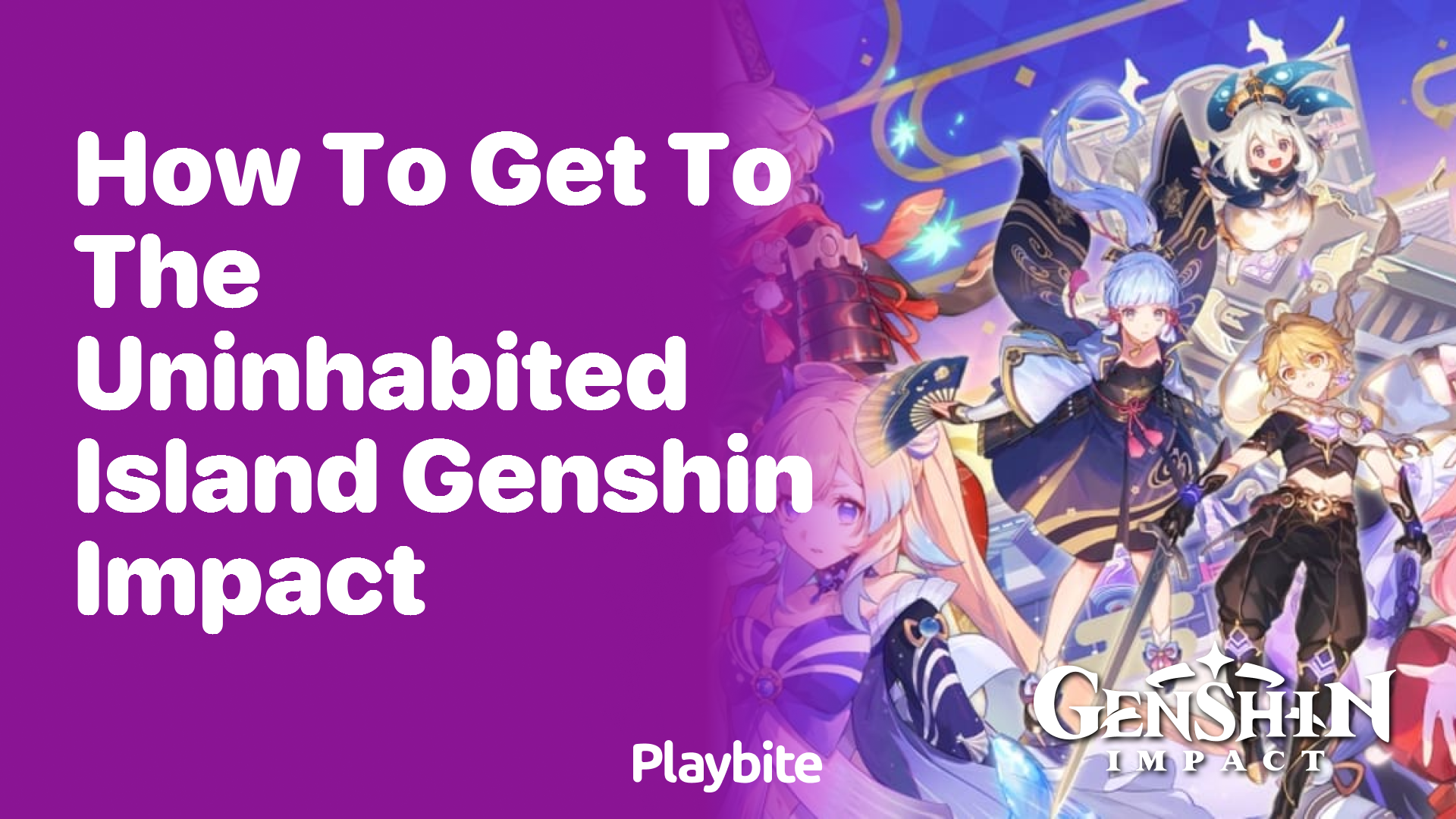 How to Get to the Uninhabited Island in Genshin Impact