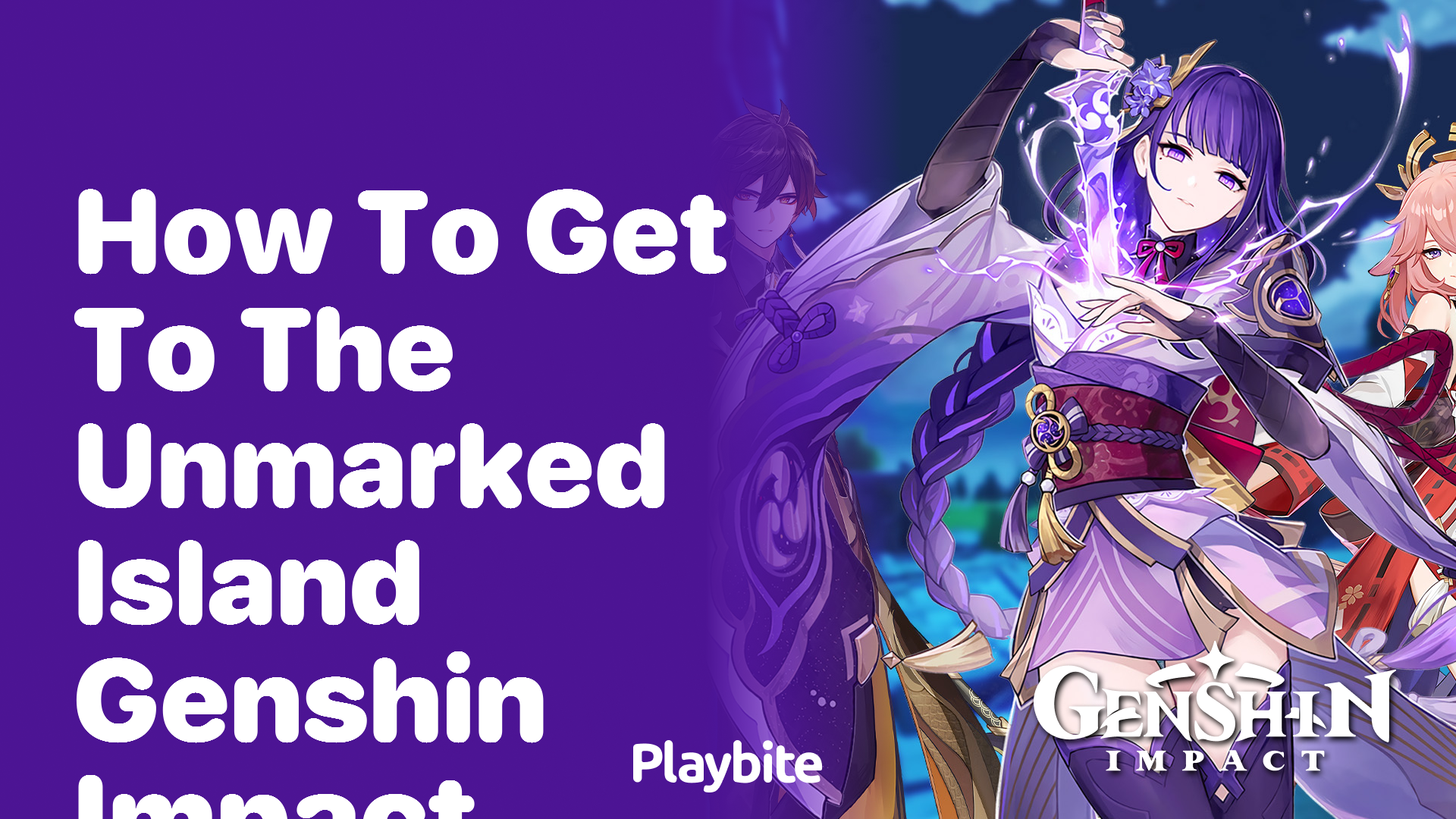 How to Get to the Unmarked Island in Genshin Impact