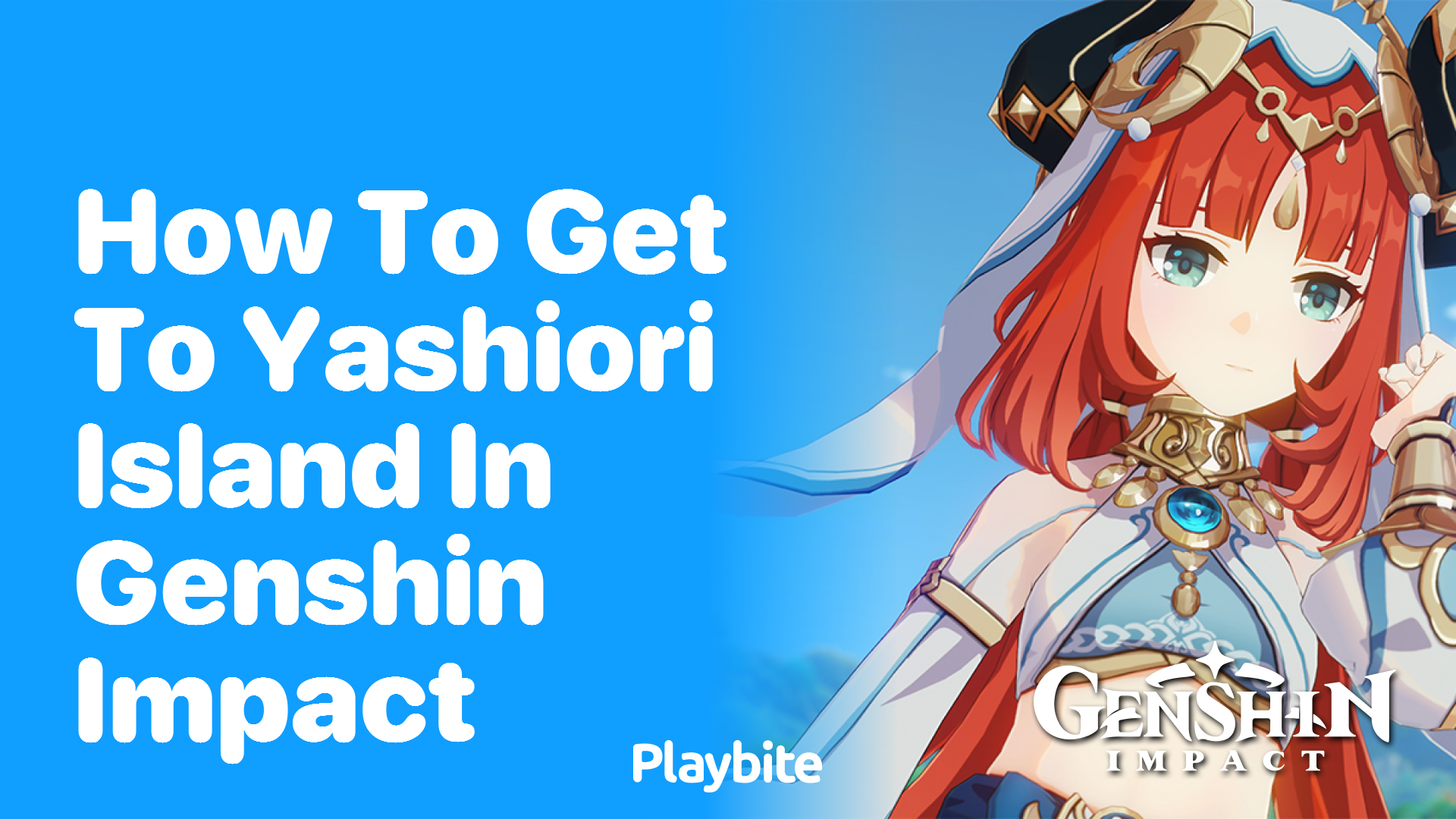 How to Get to Yashiori Island in Genshin Impact