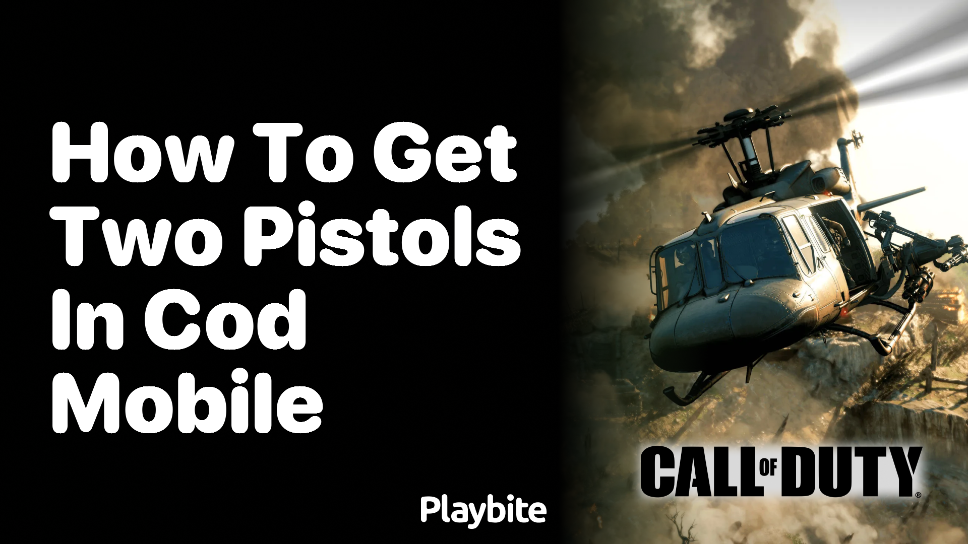 How to Get Two Pistols in COD Mobile
