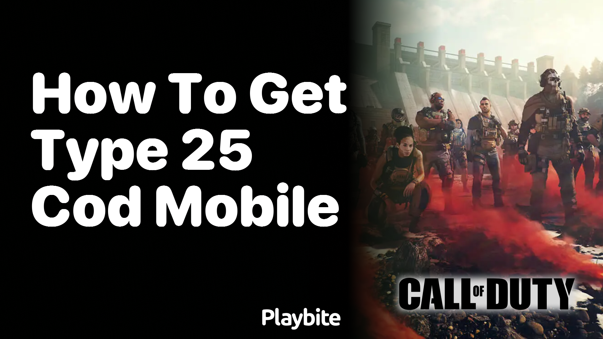 How to Get the Type 25 in COD Mobile