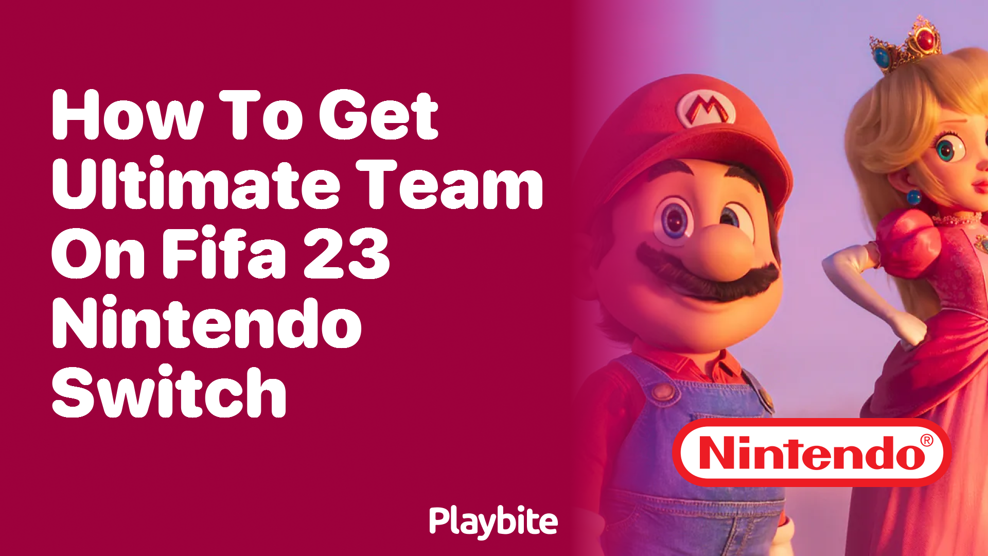 How to Get Ultimate Team on FIFA 23 Nintendo Switch