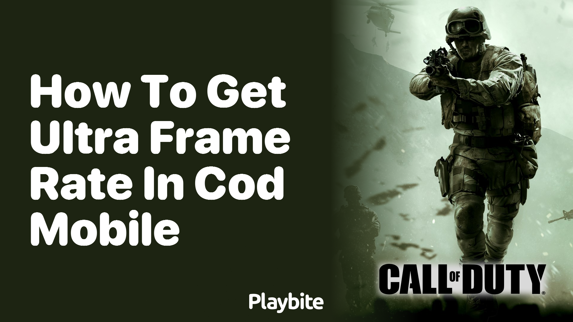 How to Get Ultra Frame Rate in COD Mobile