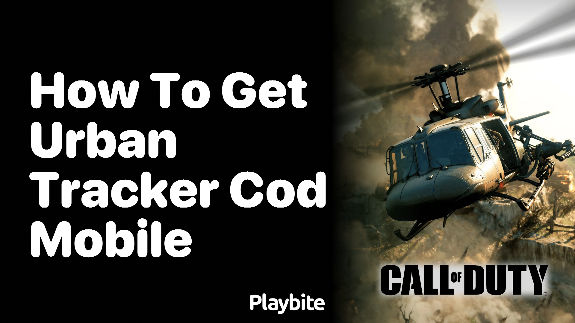 How to Get Urban Tracker in COD Mobile