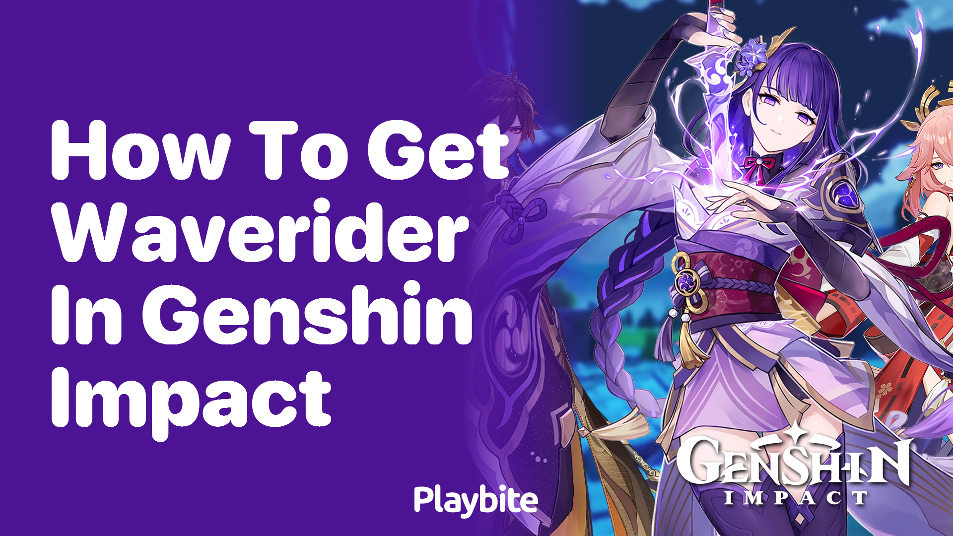 How to Get Waverider in Genshin Impact