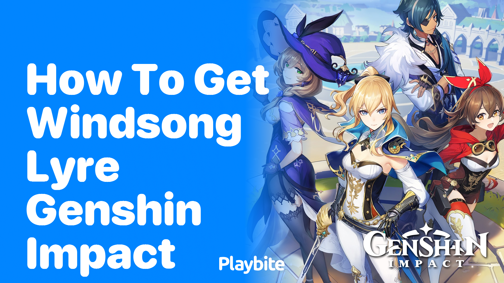 How to Get Windsong Lyre in Genshin Impact