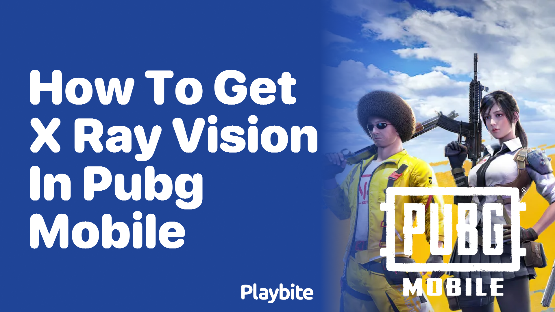 How to Get X-Ray Vision in PUBG Mobile