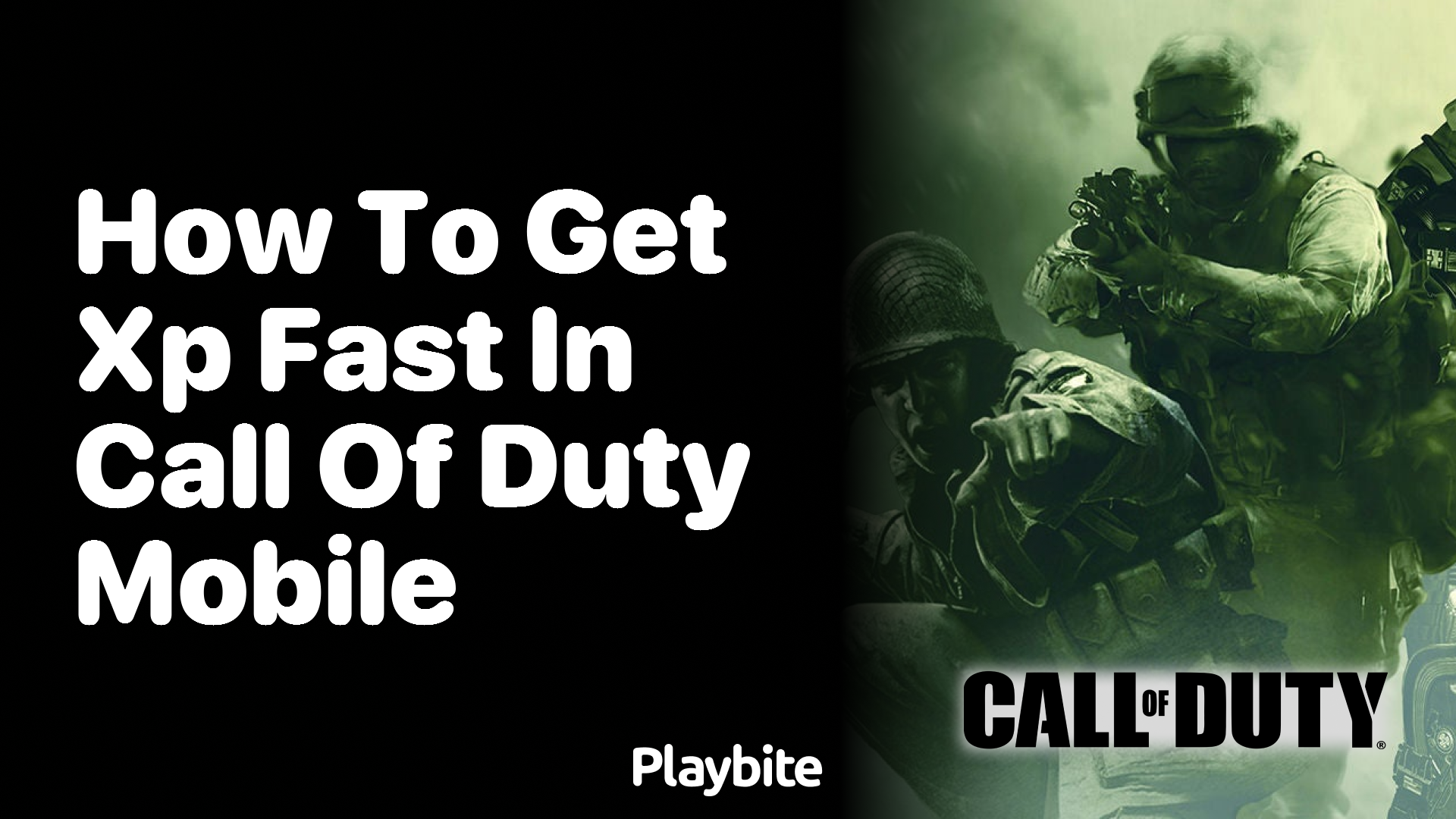 How to Get XP Fast in Call of Duty Mobile?