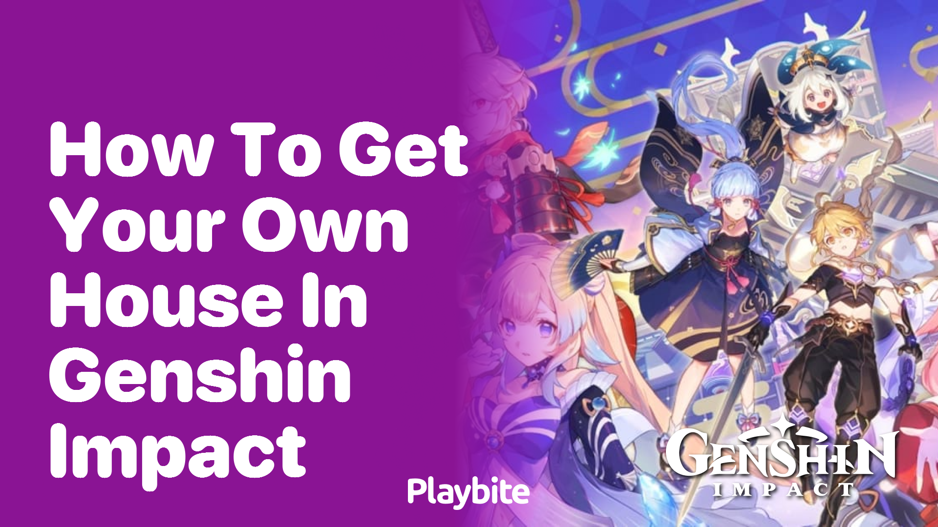 How to Get Your Own House in Genshin Impact