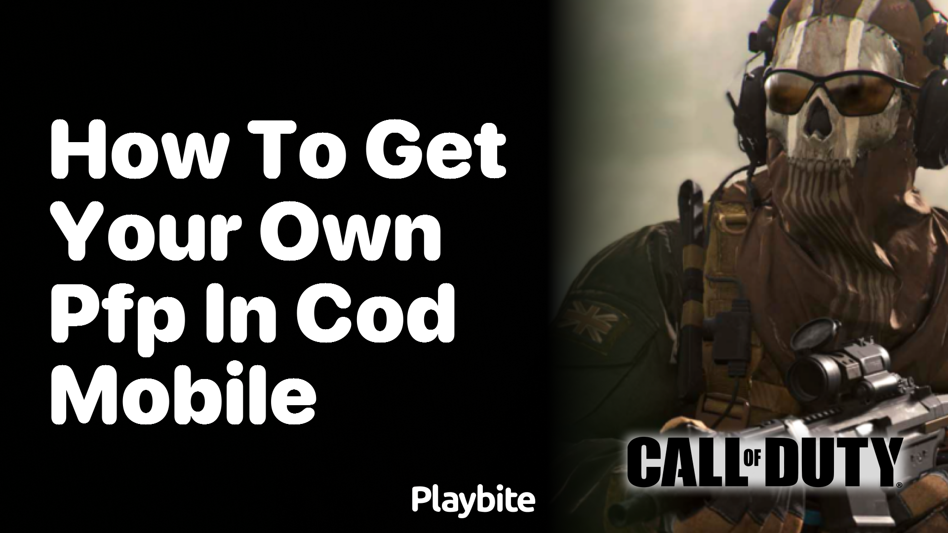How to Get Your Own PFP in COD Mobile
