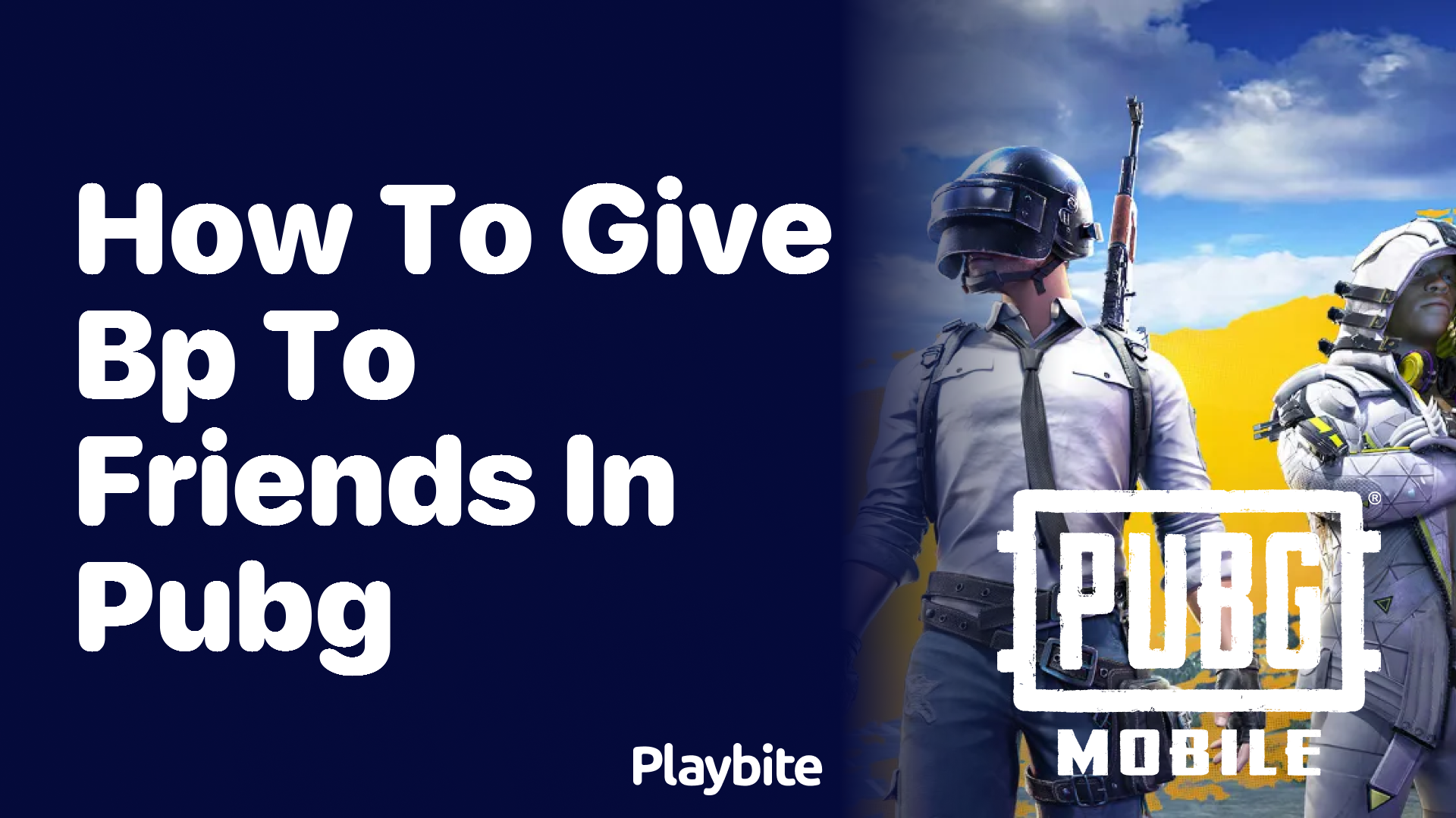 How to Give BP to Friends in PUBG Mobile