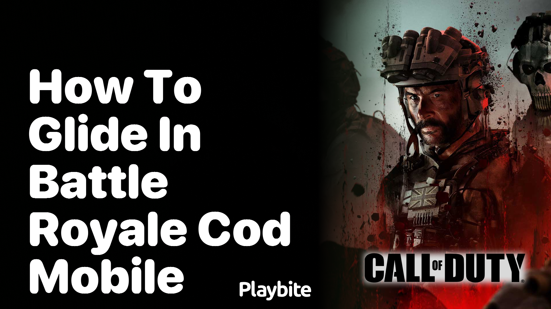 How to Glide in Battle Royale COD Mobile