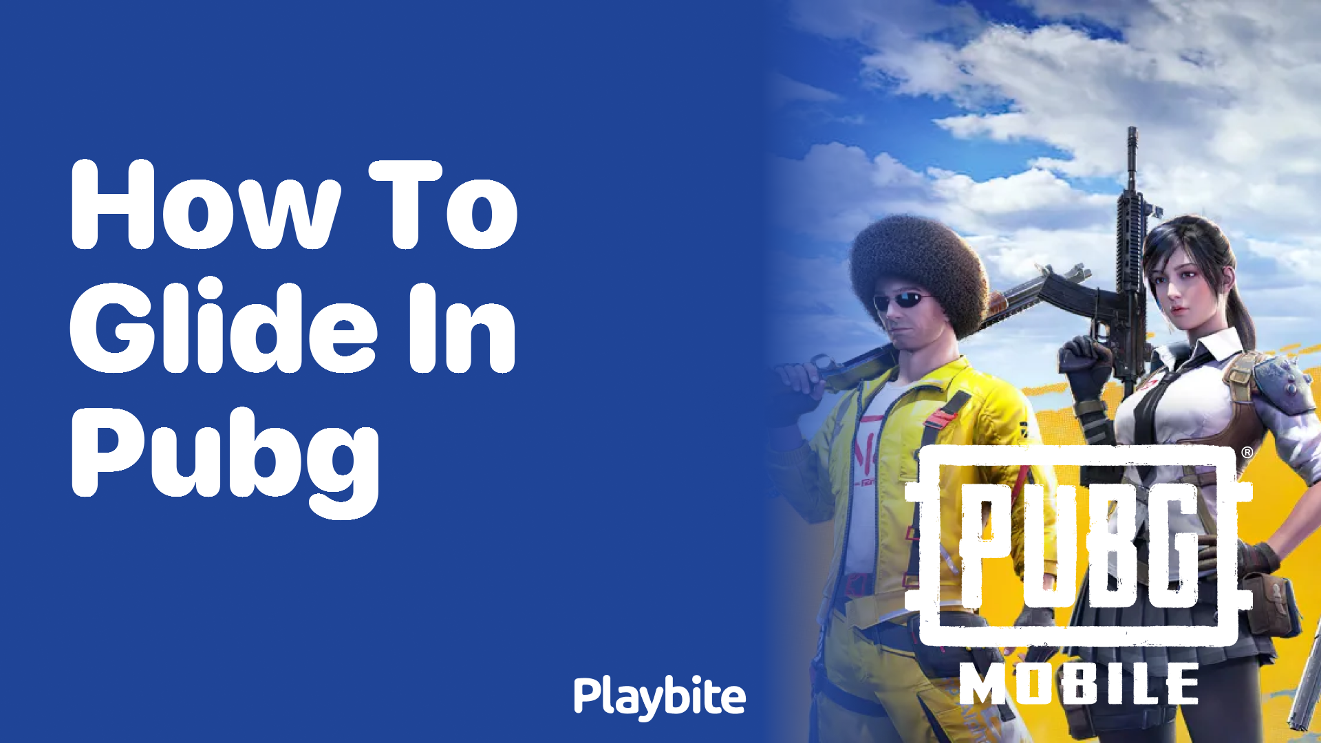 Mastering the Sky: How to Glide in PUBG Mobile