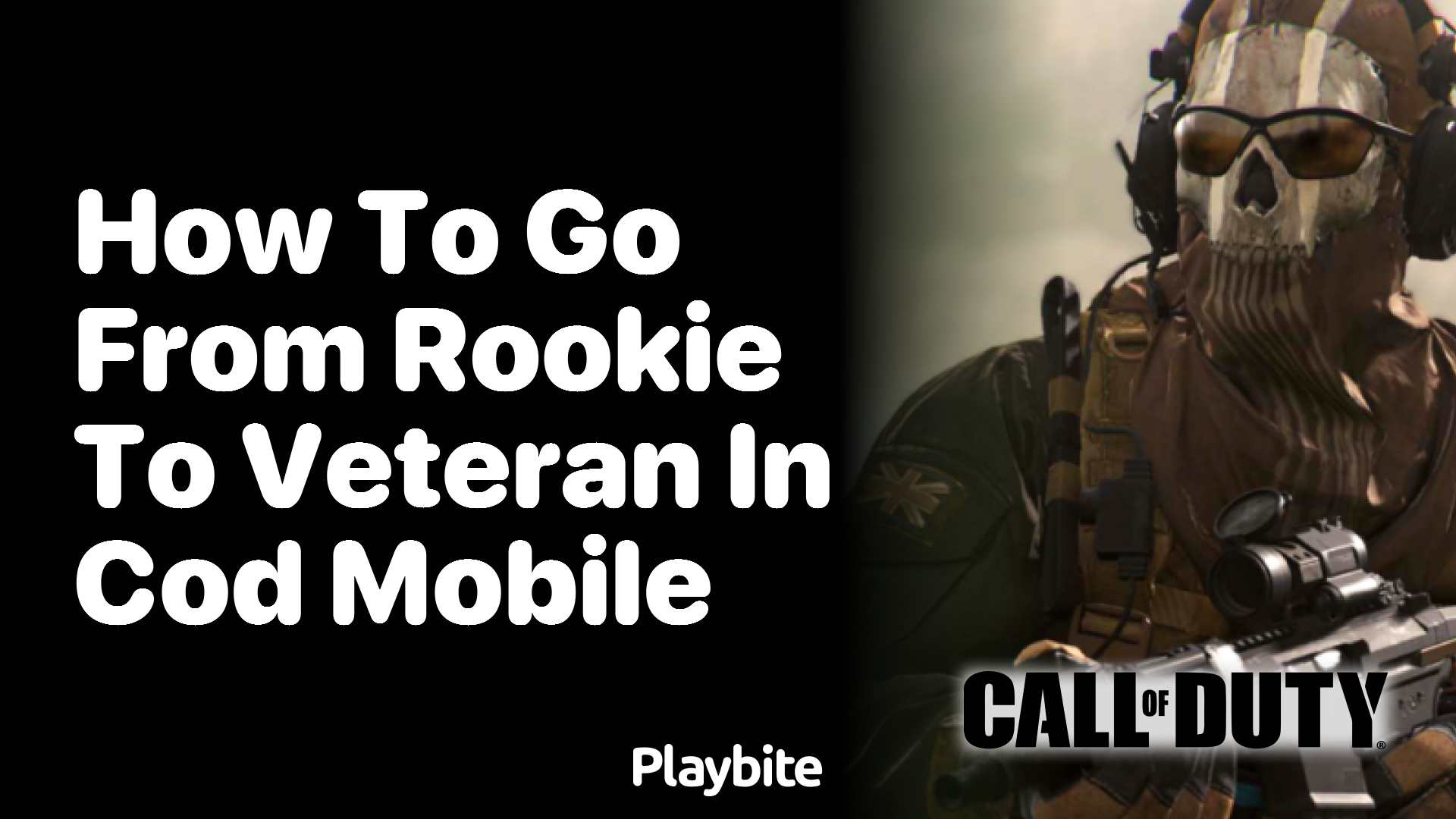 How to Go From Rookie to Veteran in COD Mobile