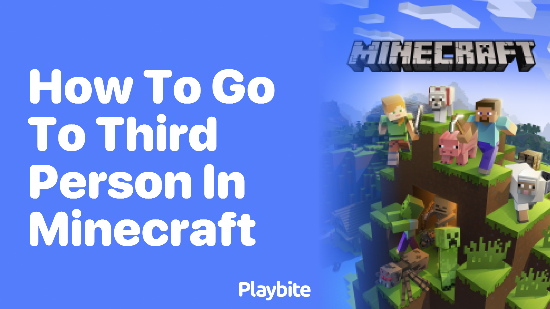 How to Go to Third Person in Minecraft: A Simple Guide