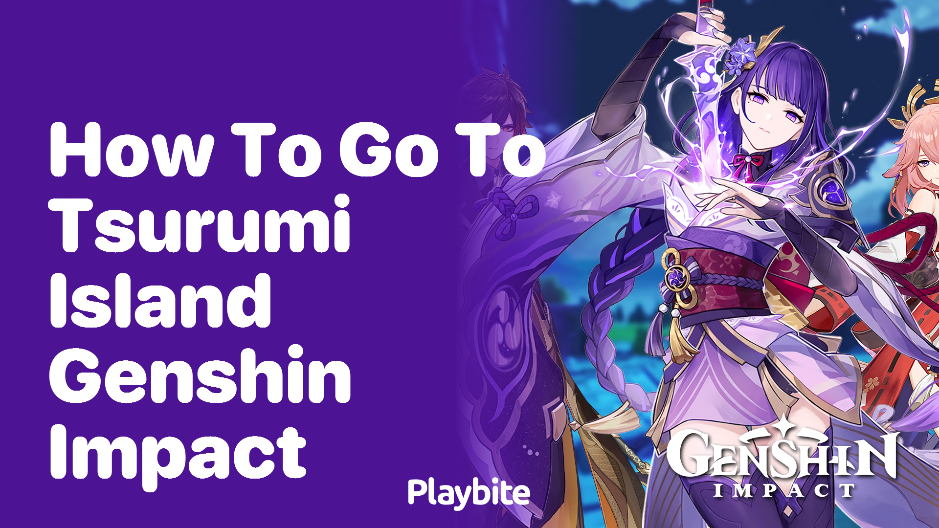 How to Go to Tsurumi Island in Genshin Impact