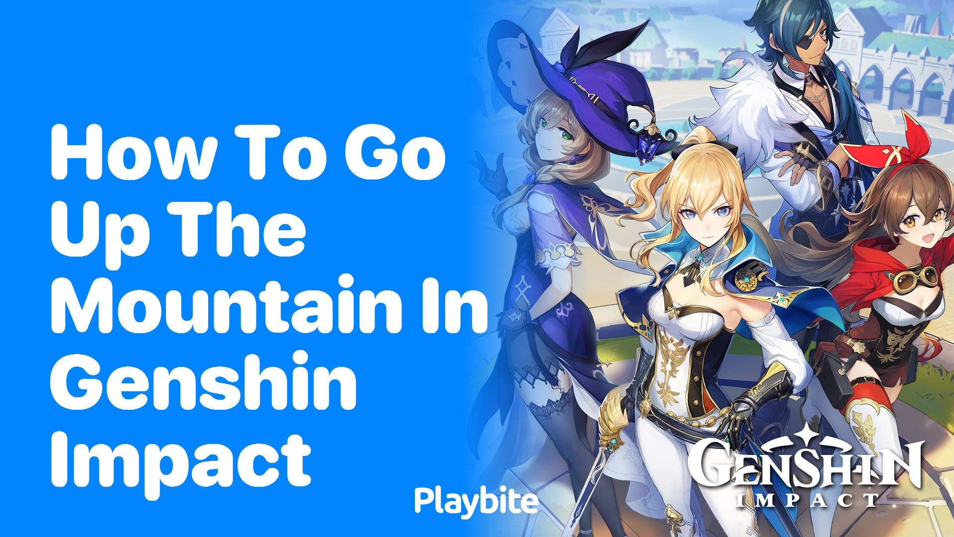 How to Go Up the Mountain in Genshin Impact