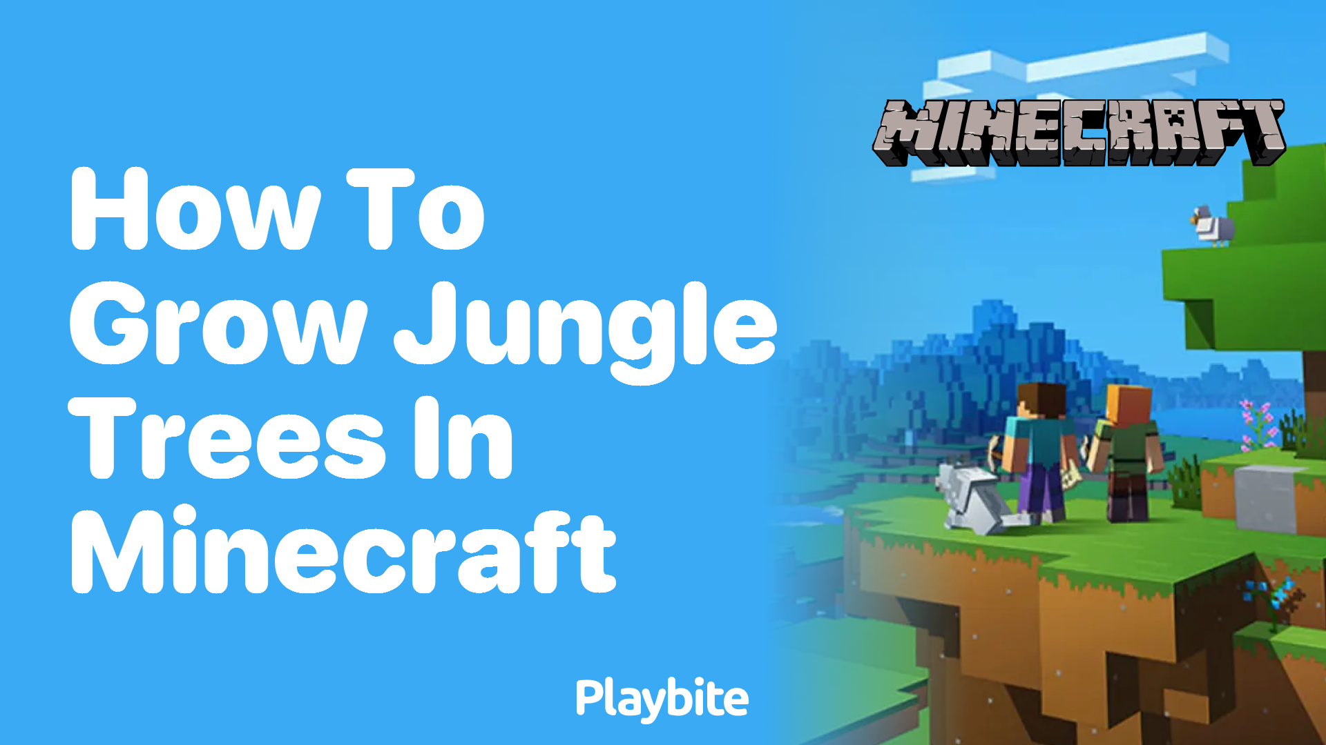 How to Grow Jungle Trees in Minecraft