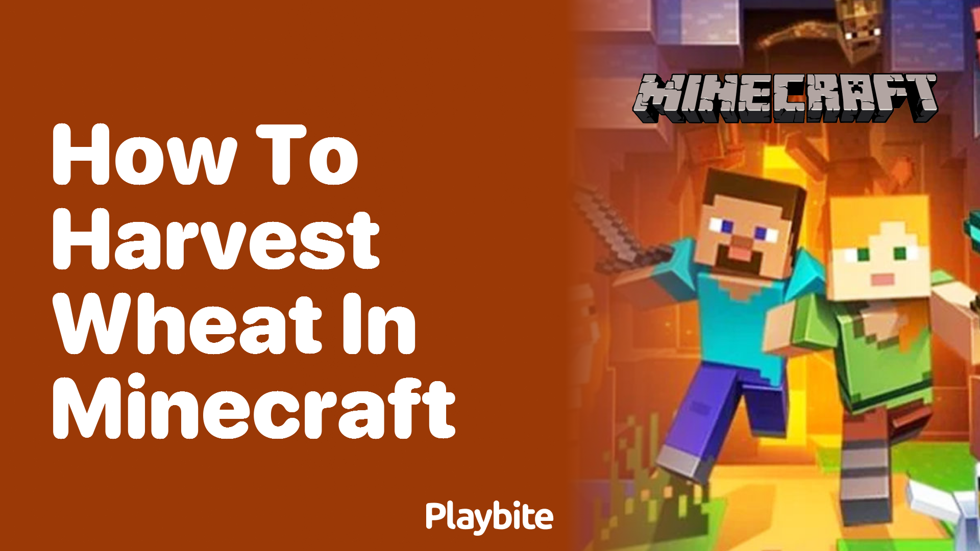 How to Harvest Wheat in Minecraft
