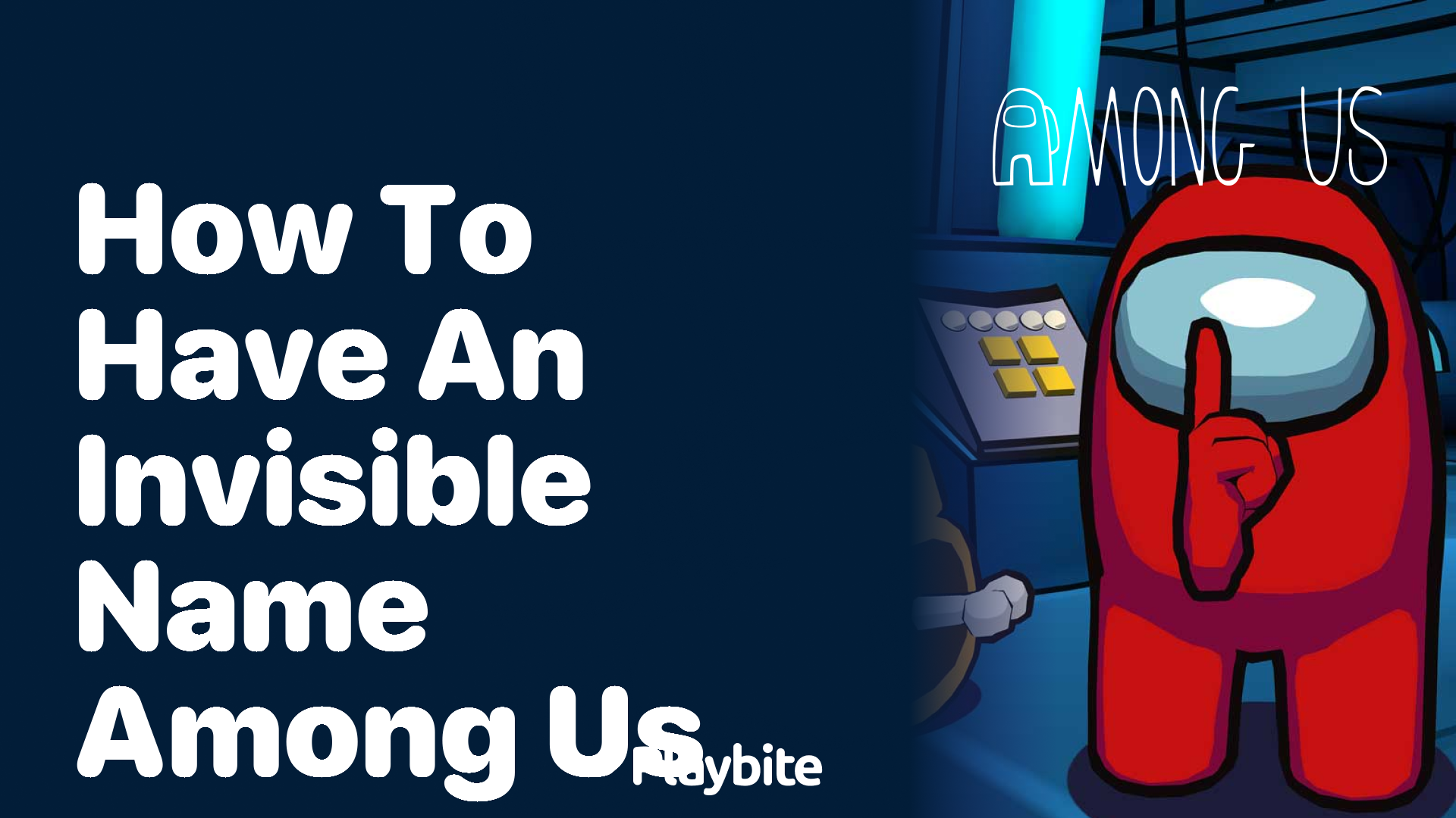 How to Have an Invisible Name in Among Us