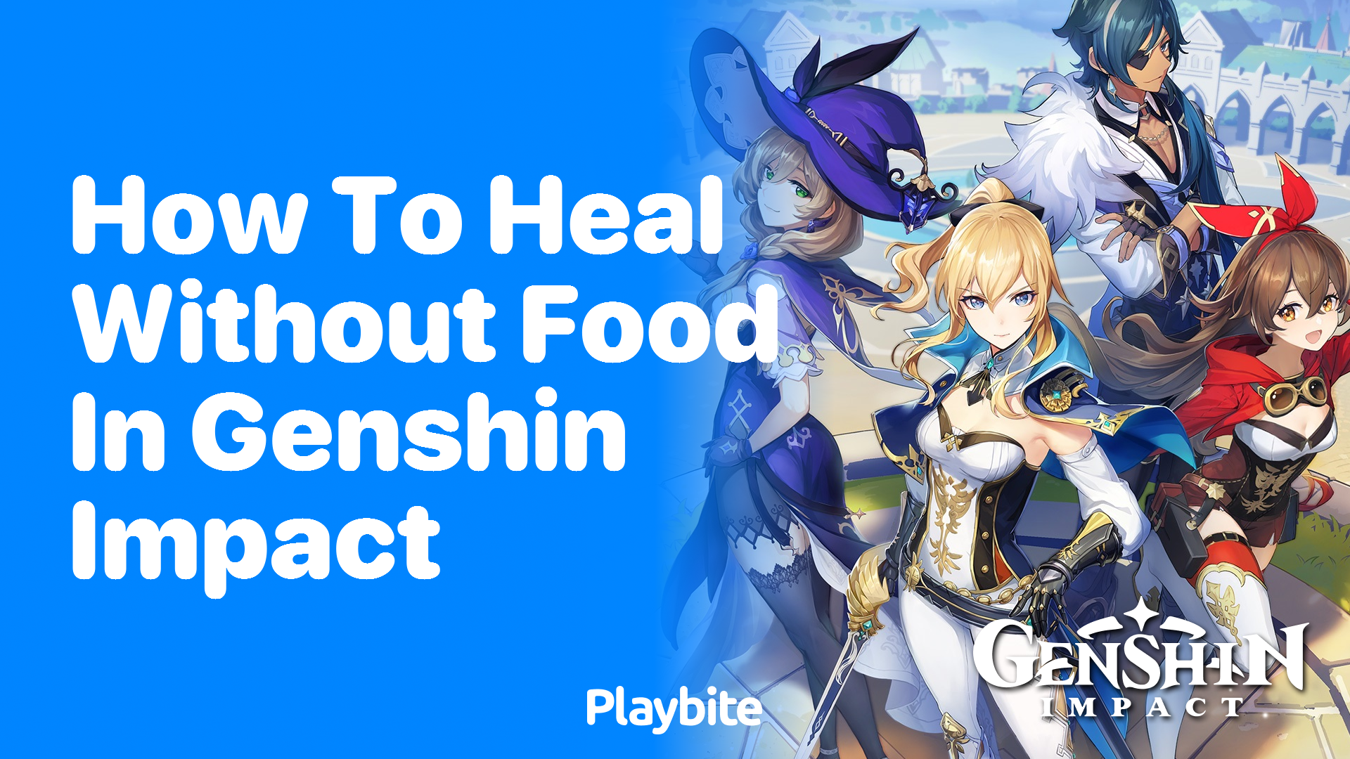 How to Heal Without Food in Genshin Impact