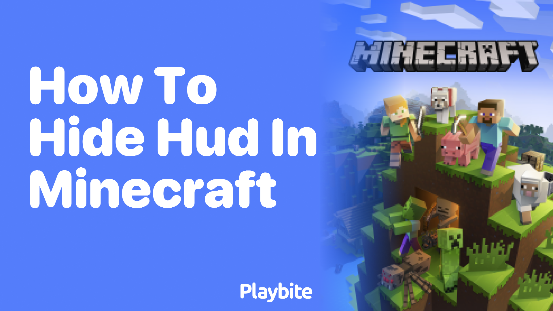 How to Hide HUD in Minecraft: A Quick Guide - Playbite