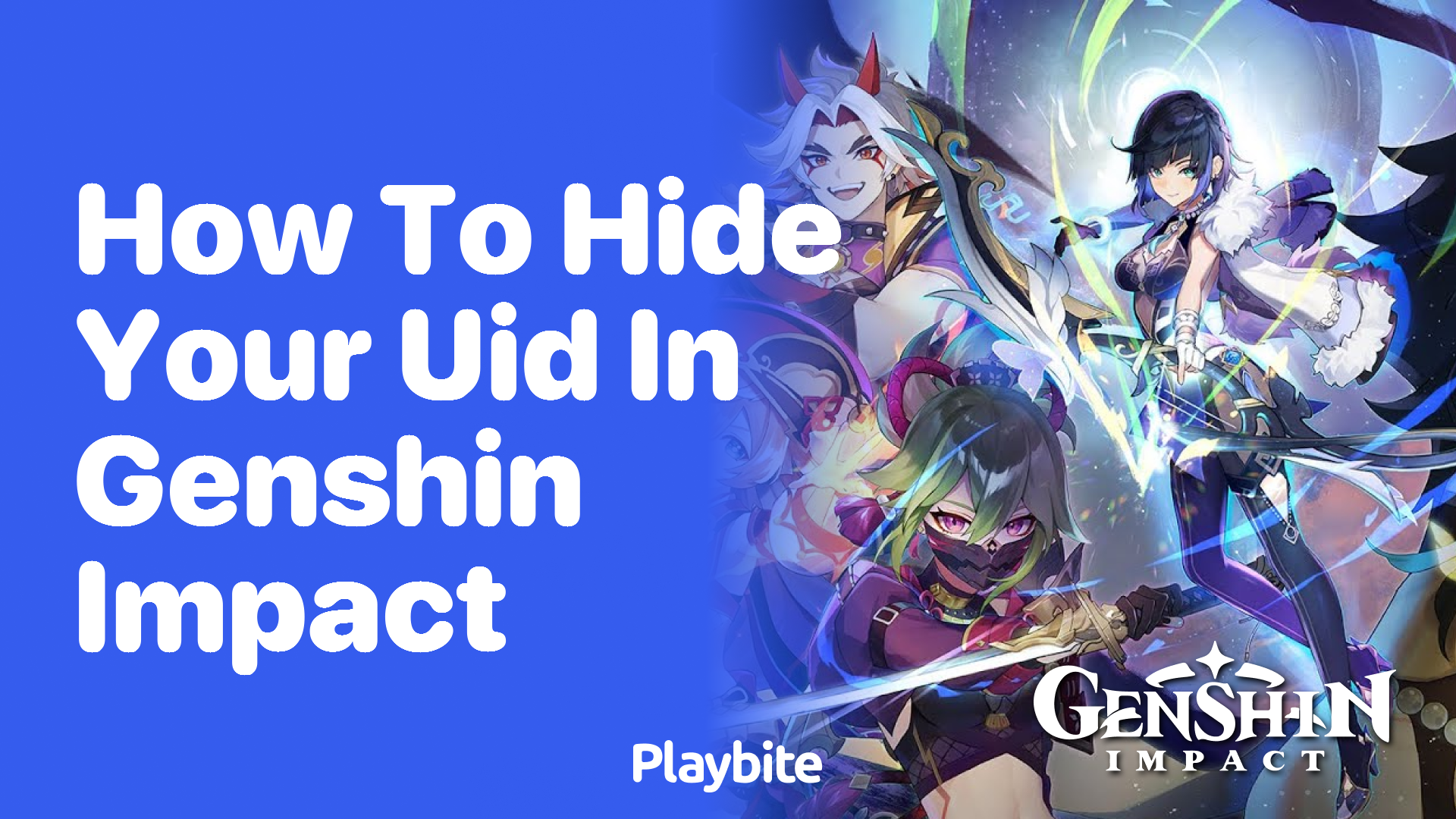 How to Hide Your UID in Genshin Impact