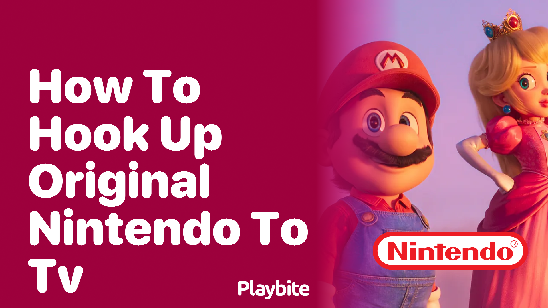 How to Hook Up an Original Nintendo to Your TV