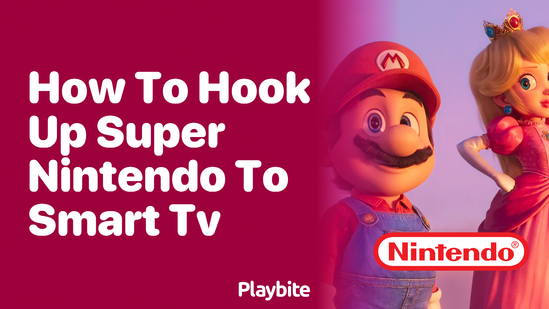 How to Hook Up Your Super Nintendo to a Smart TV
