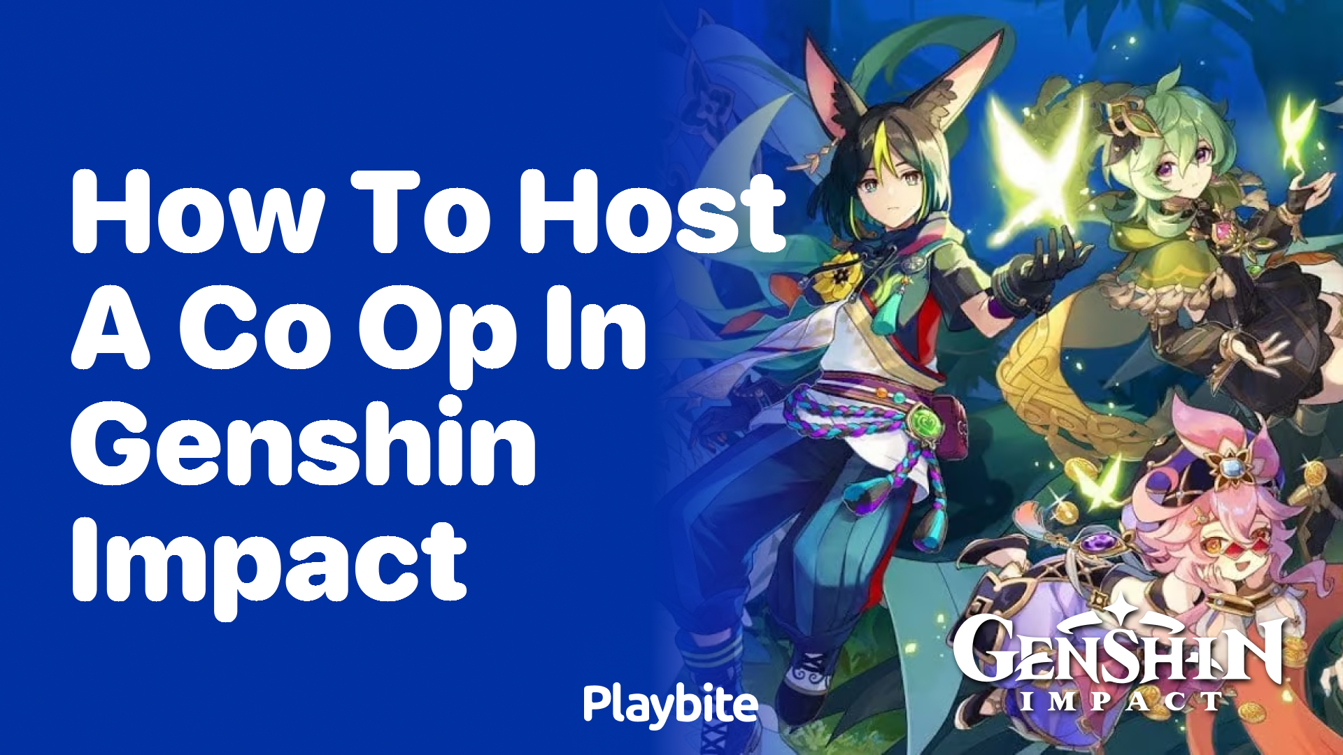 How to Host a Co-op Game in Genshin Impact