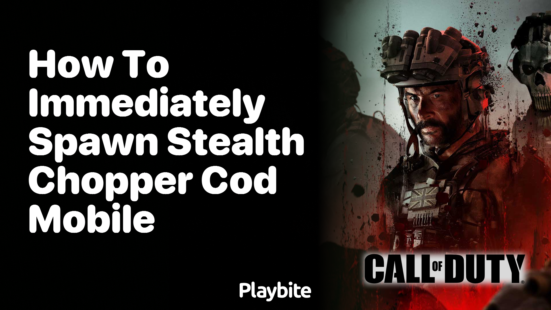 How to Immediately Spawn a Stealth Chopper in COD Mobile