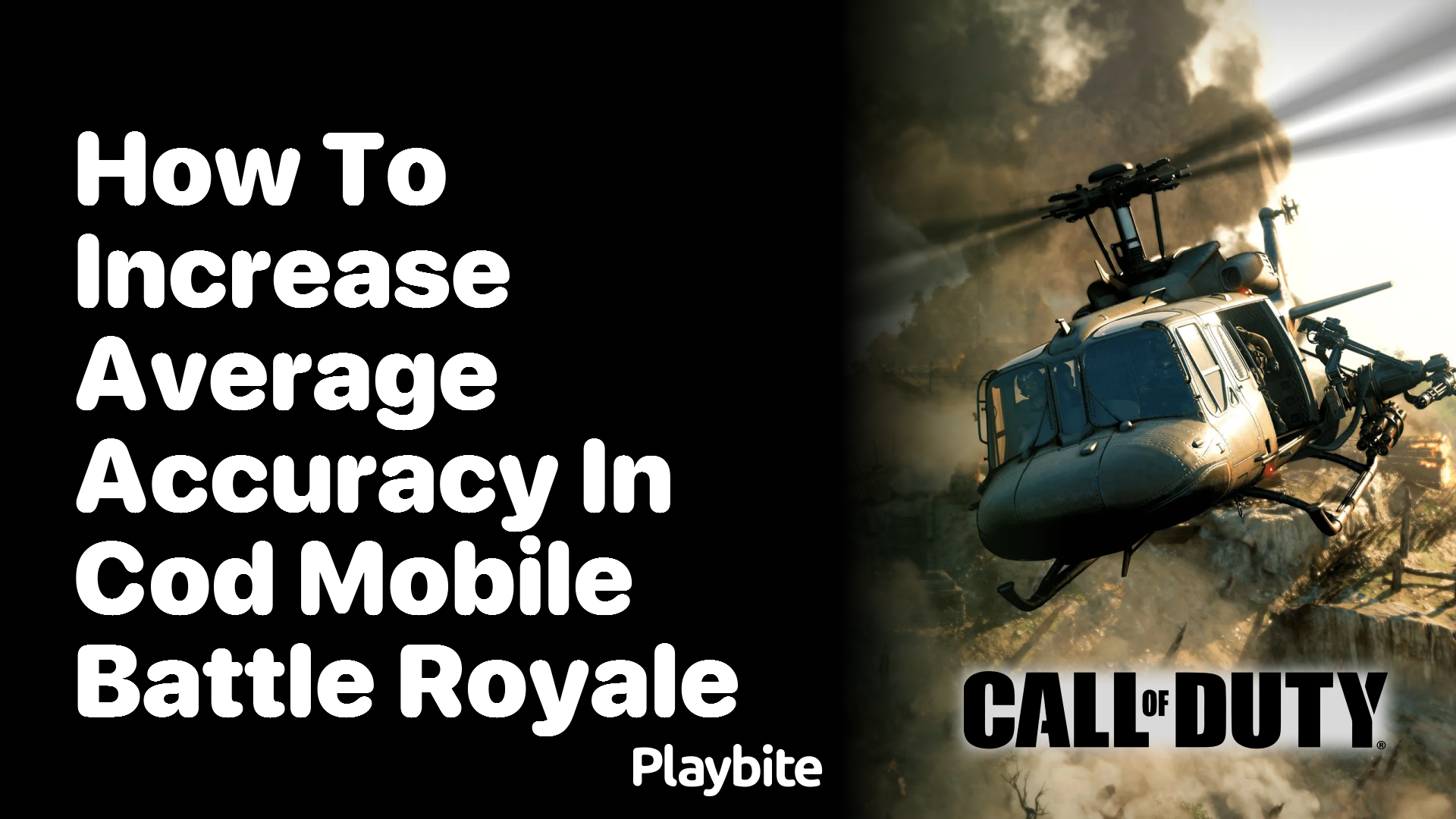 How to Increase Your Average Accuracy in COD Mobile Battle Royale?