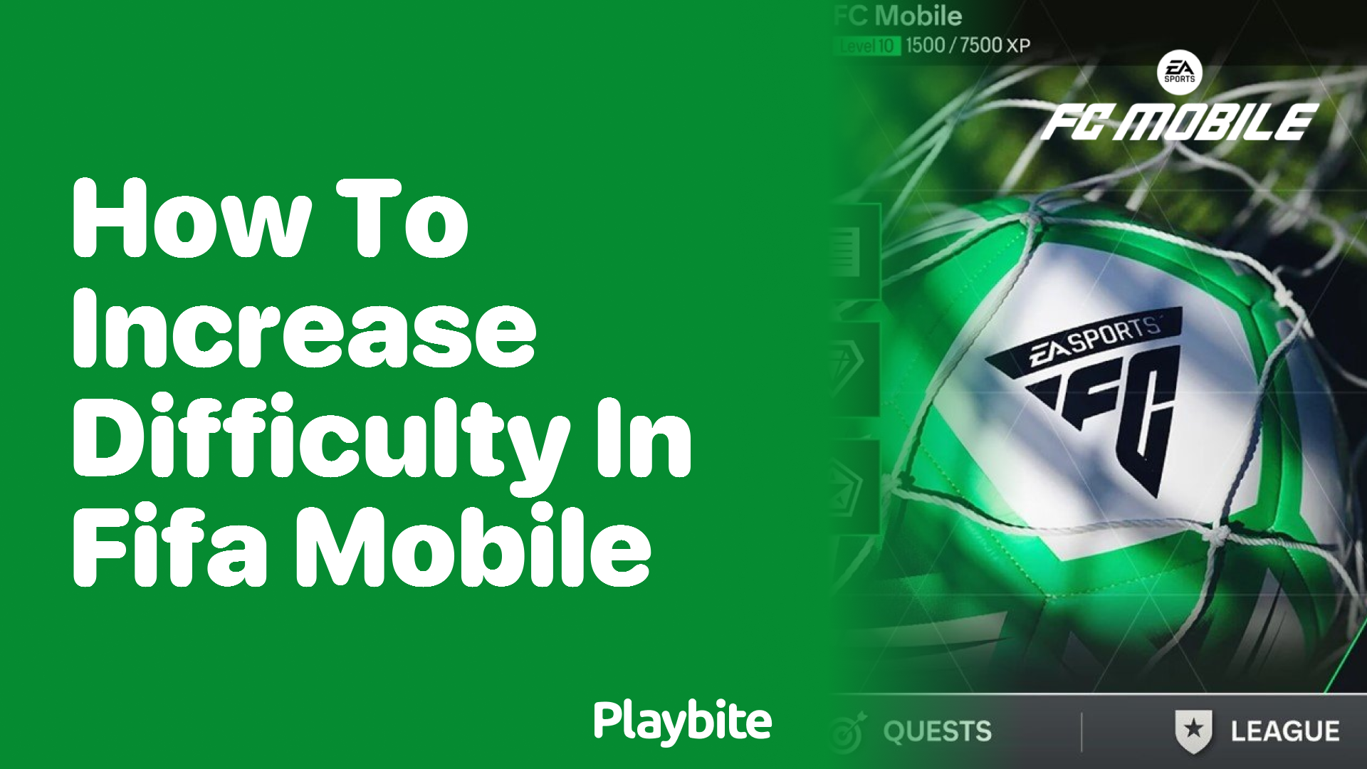 How to Increase Difficulty in FIFA Mobile