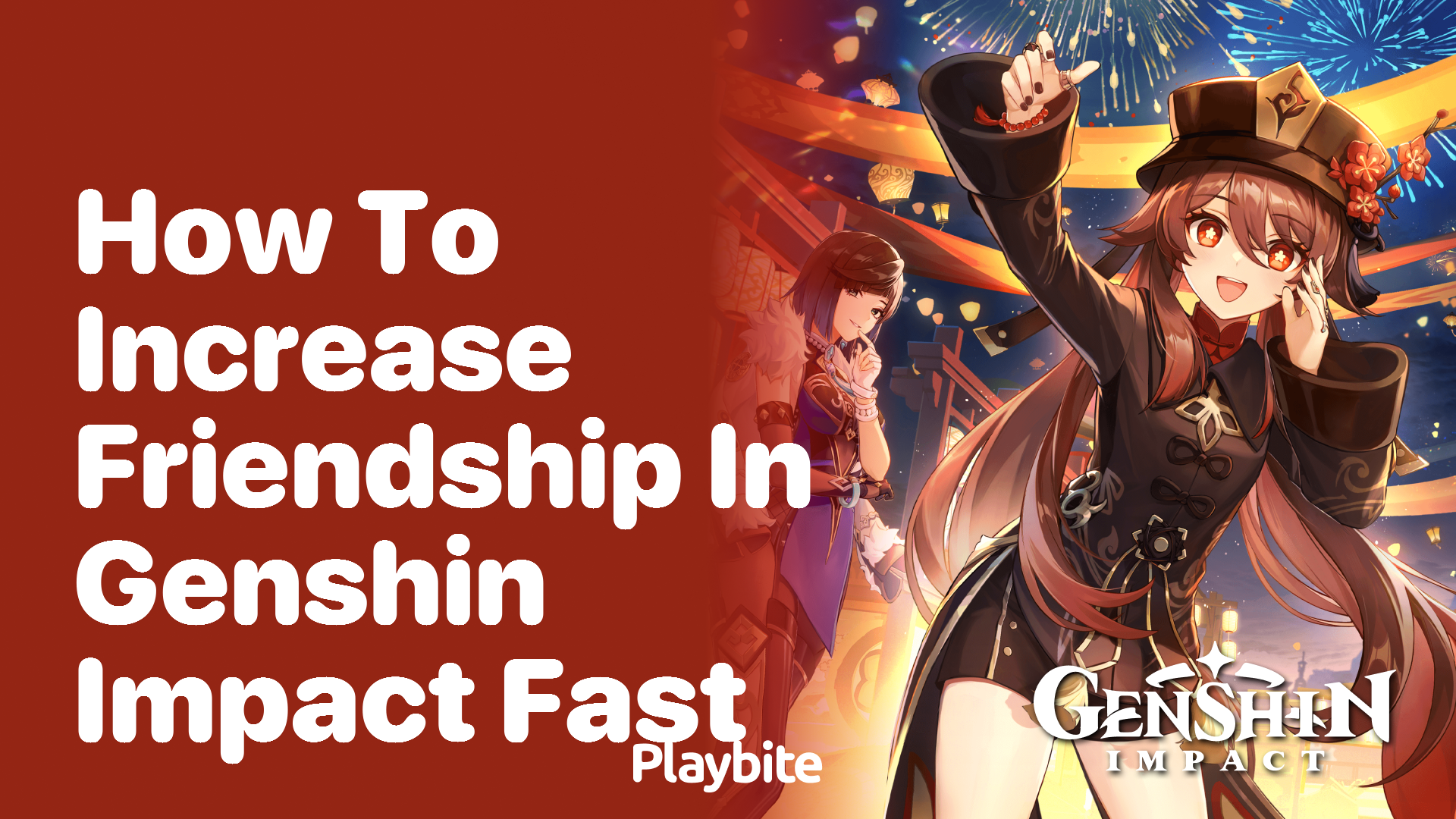 How to Increase Friendship in Genshin Impact Fast