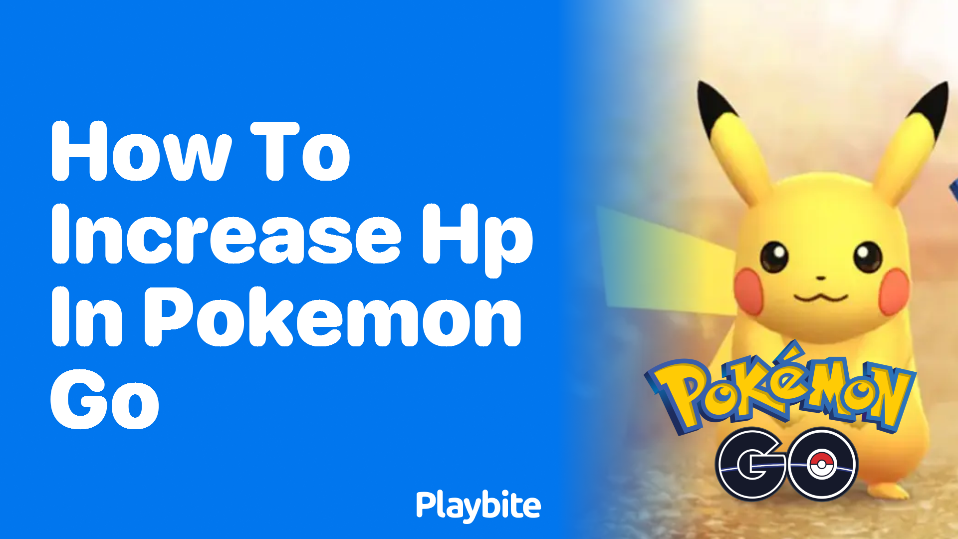 How to Increase HP in Pokemon GO