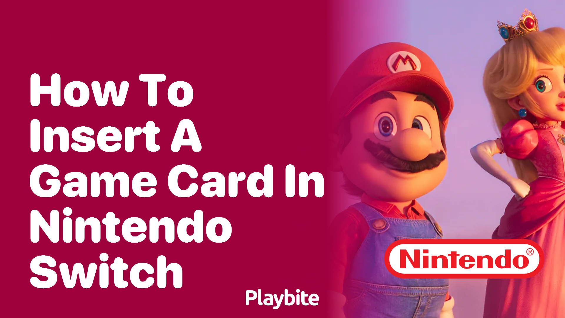 How to Insert a Game Card in Your Nintendo Switch