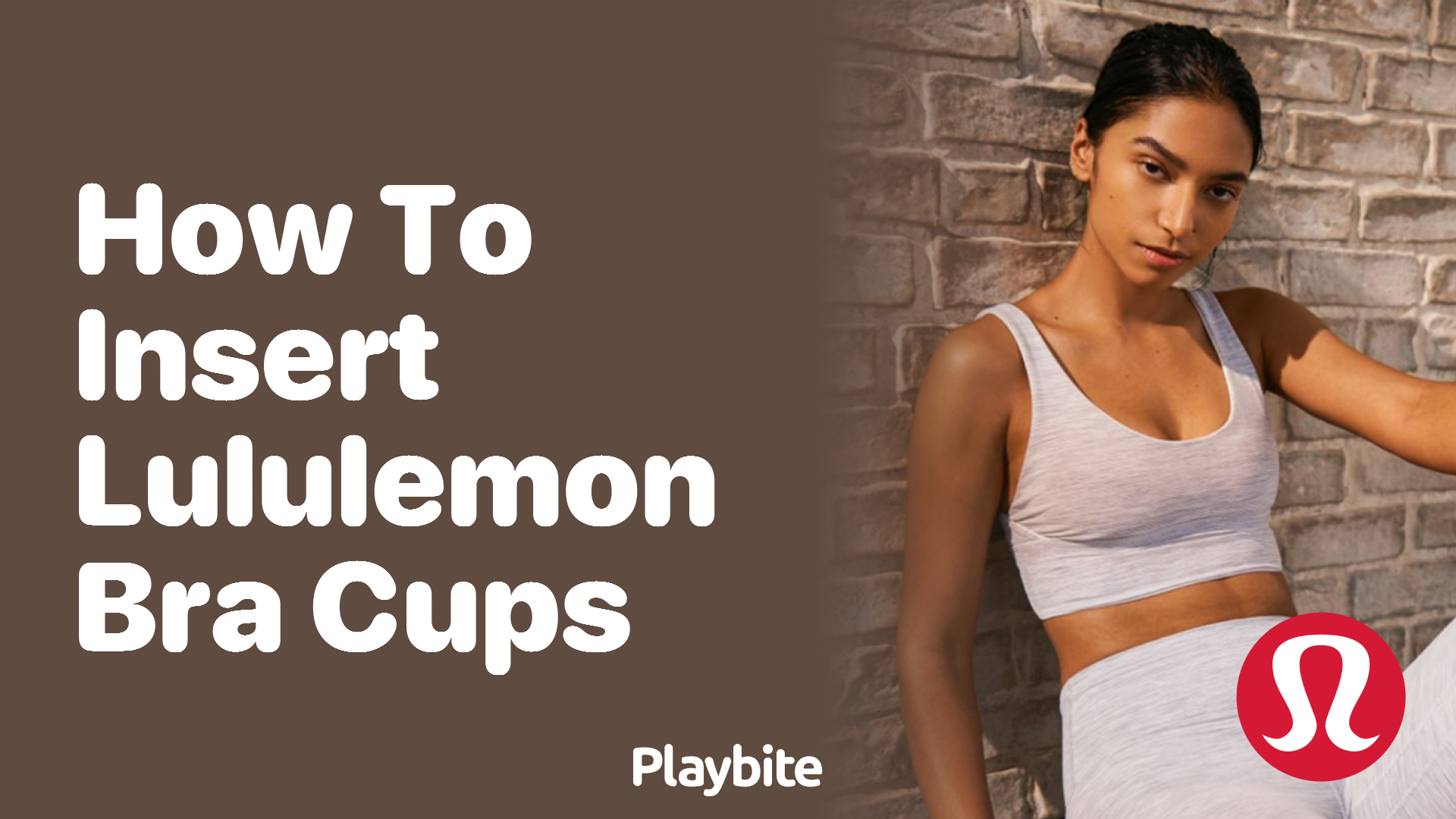How to Insert Lululemon Bra Cups Easily