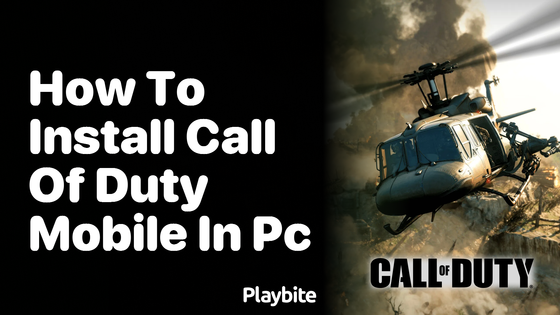 How to Install Call of Duty Mobile on PC?