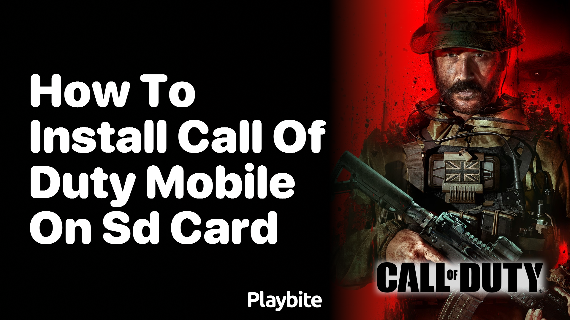 How to Install Call of Duty Mobile on an SD Card