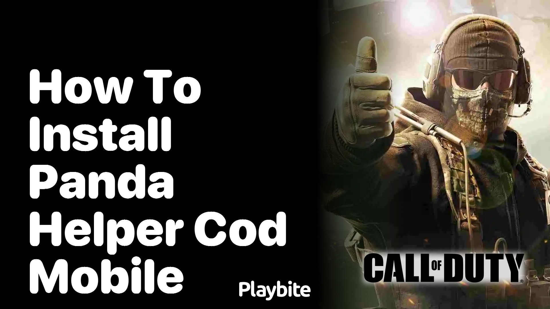 How to Install Panda Helper for COD Mobile