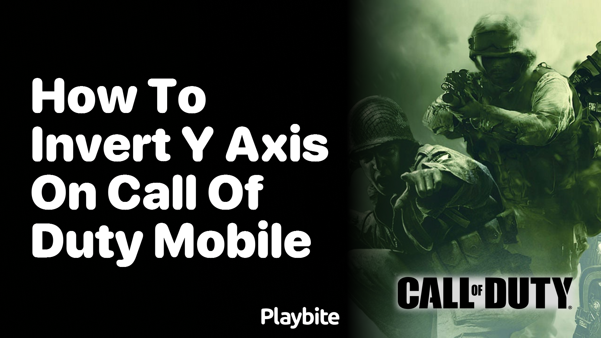 How to Invert Y Axis on Call of Duty Mobile