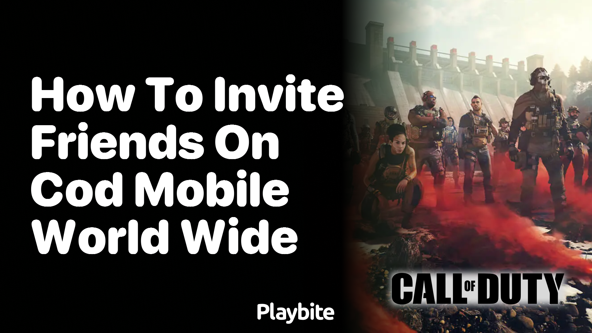 How to Invite Friends on COD Mobile World Wide