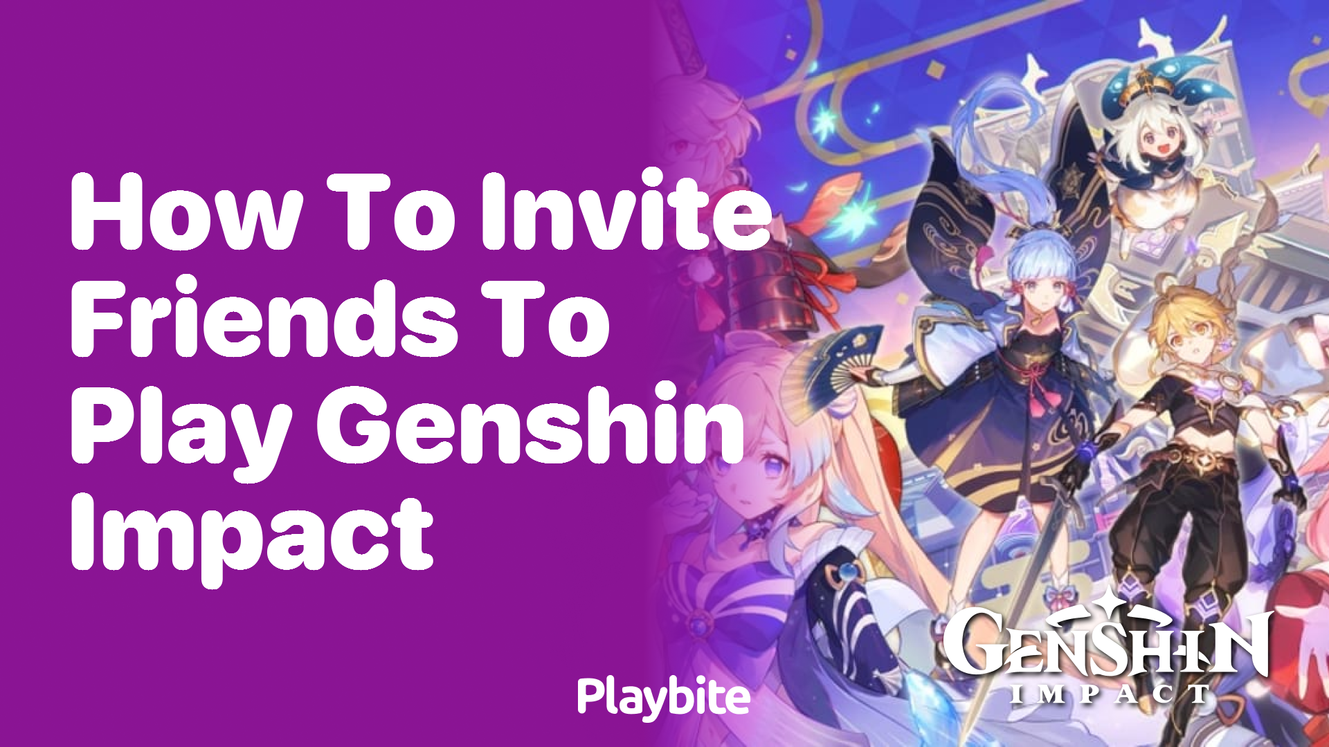 How to Invite Friends to Play Genshin Impact: A Simple Guide