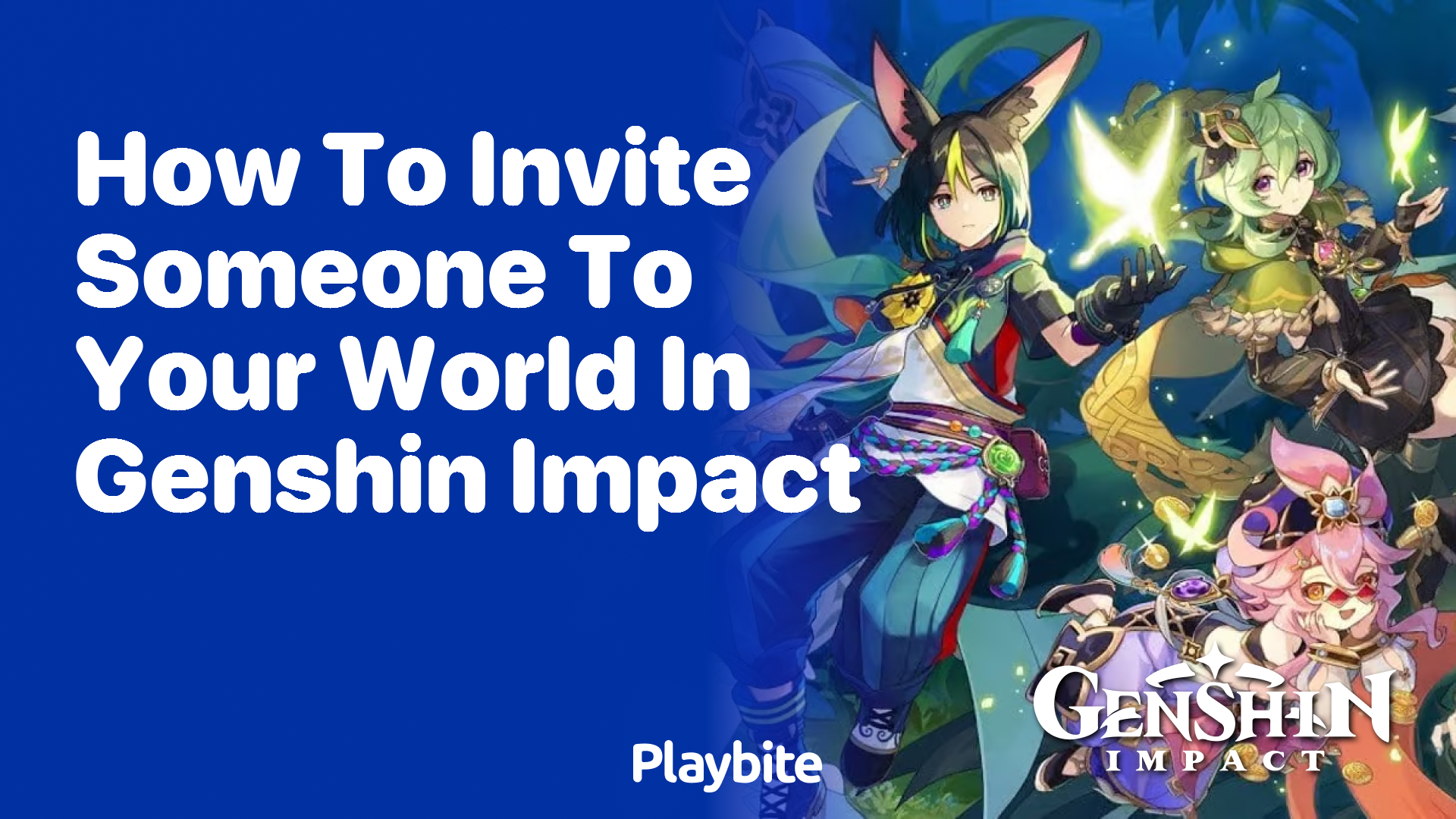 How to Invite Someone to Your World in Genshin Impact
