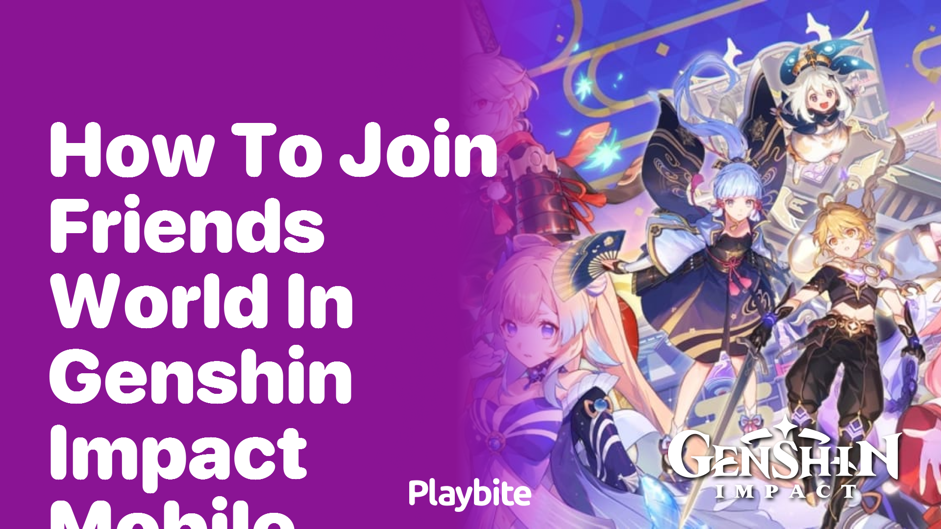 How to Join a Friend’s World in Genshin Impact Mobile