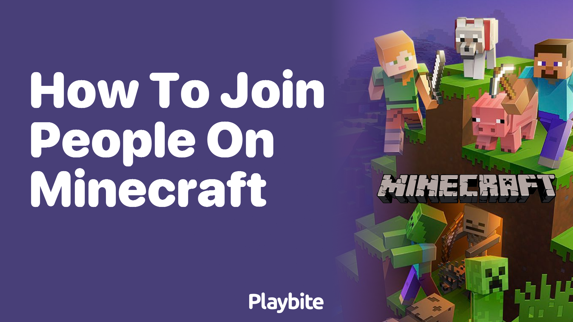 How to Join People on Minecraft