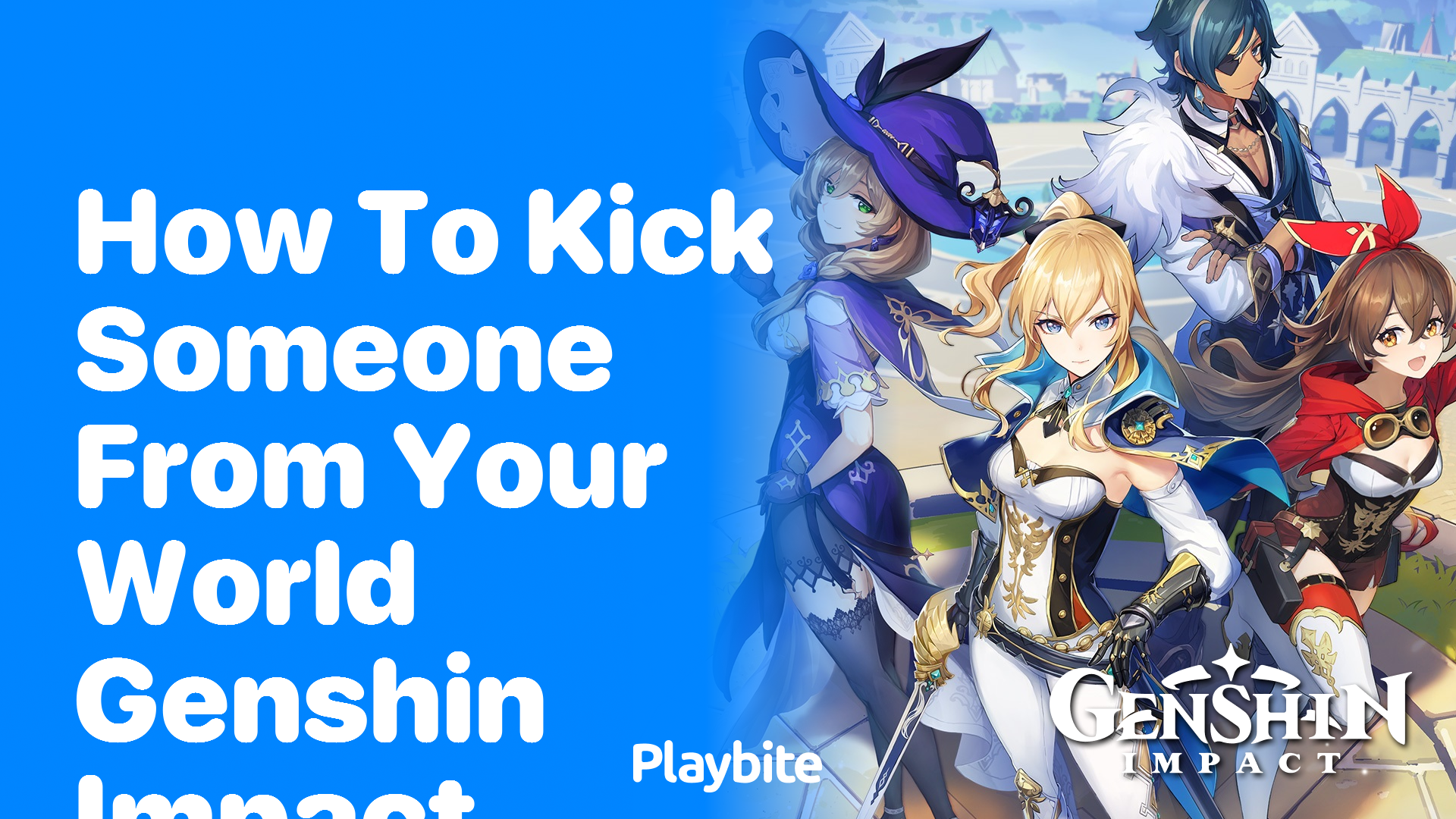 How to Kick Someone From Your World in Genshin Impact